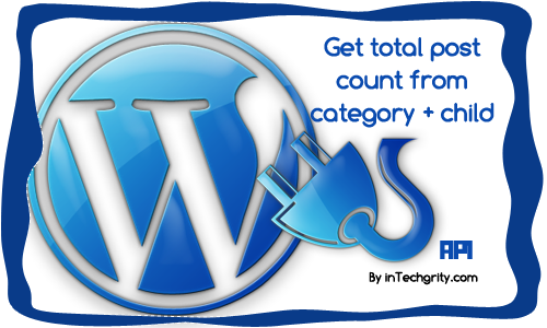 Get post count in category wordpress