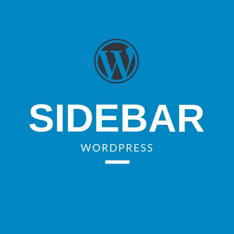 Khái niệm Sidebar là gì?