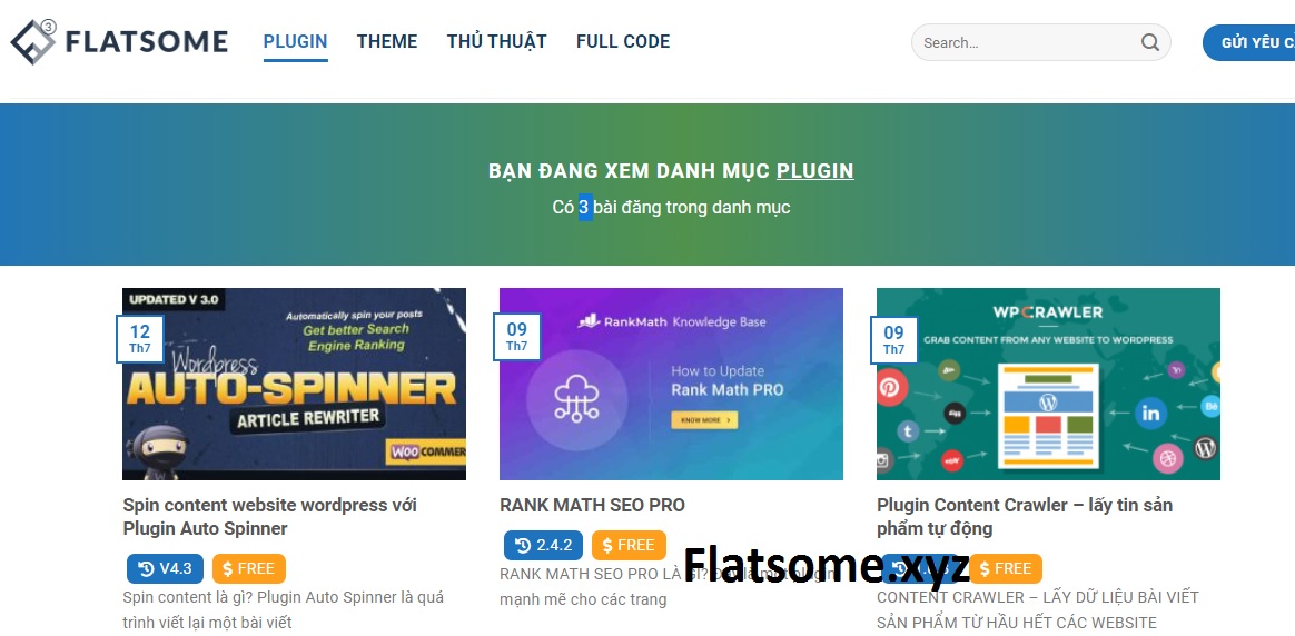 Get post count in category wordpress - FLATSOME Đoạn code này sẽ đếm được tổng số bài viết có trong 1 category bất kỳ