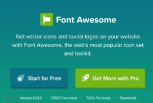 Hướng dẫn sử dụng Font Awesome 5 bản miễn phí