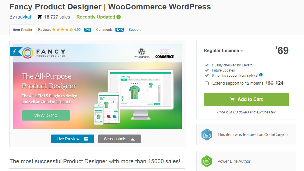Fancy Product Designer | WooCommerce WordPress - Plugin Thiết kế theo nhu cầu của bạn