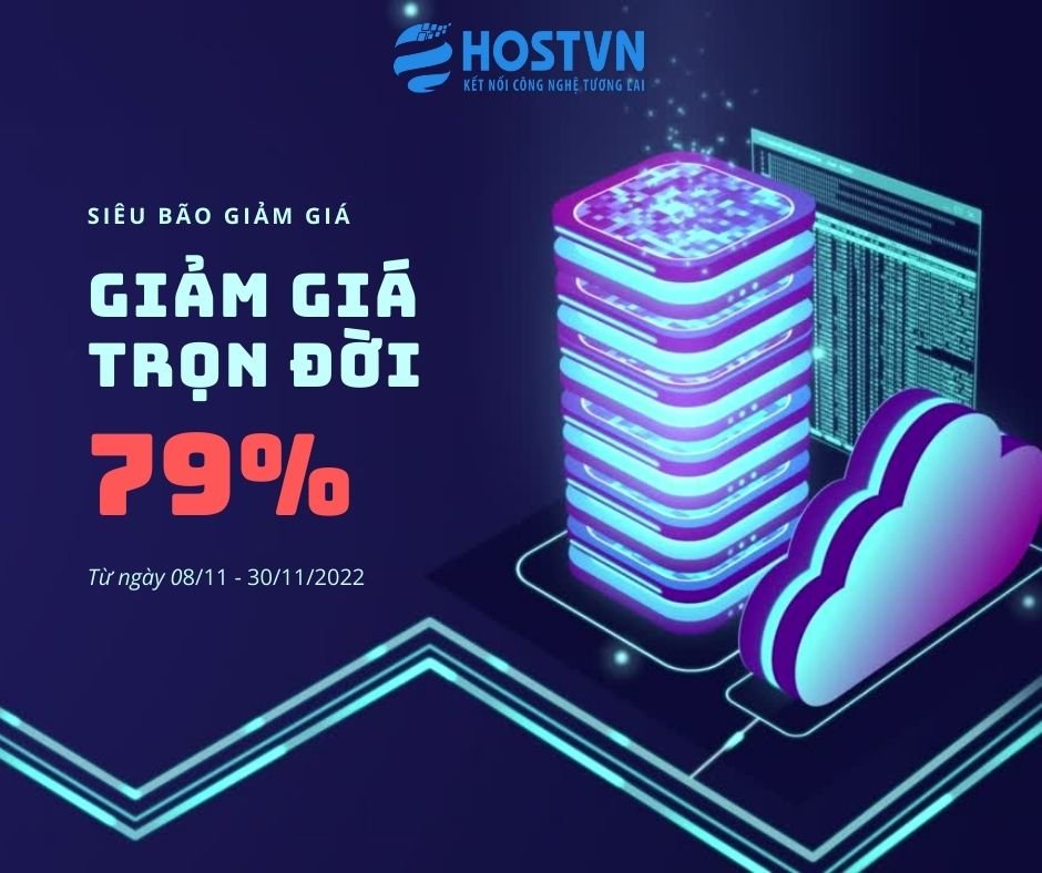 Hostvn Sale sập sàn – Ngày vàng giảm lớn 79%