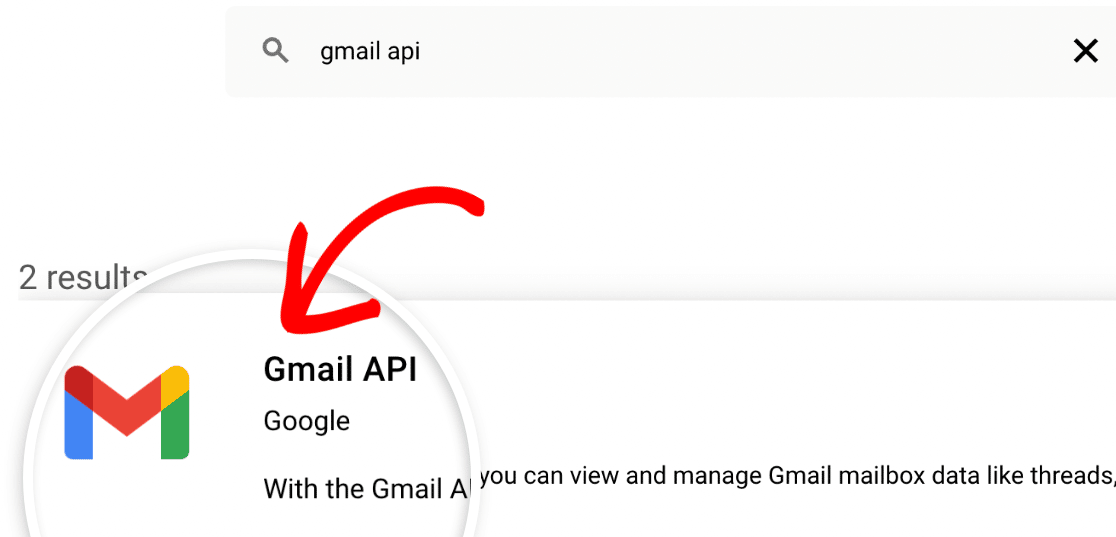 API Gmail