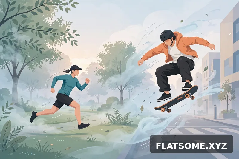 10 Prompt AI Tạo Video Chạy Bộ, Parkour Năng Động Ngoài Trời (2026)