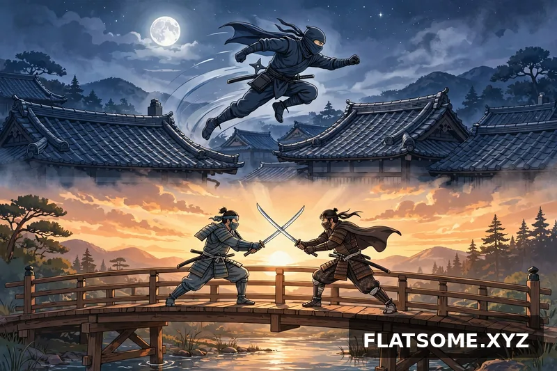 10 Prompt AI Tạo Video Ninja, Kiếm Sĩ Đấu Tay Đôi (2026)