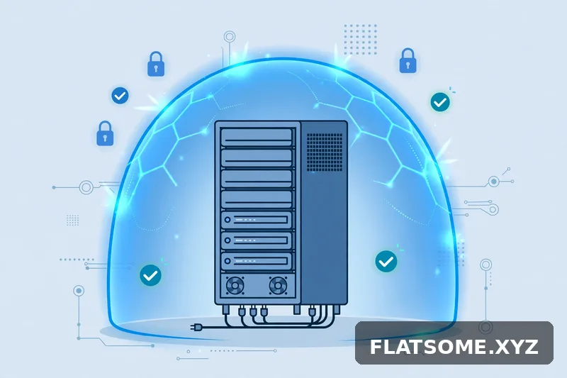 Minh họa lá chắn bảo vệ máy chủ web sau khi cập nhật bản vá PHP